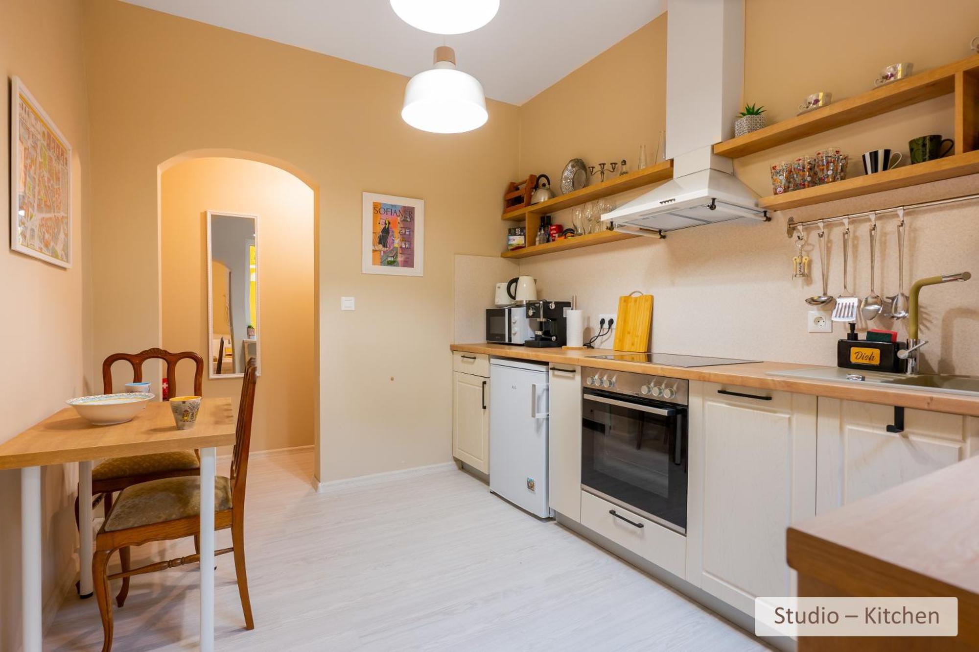 Super Central Stylish Suite & Studio With Shared Terrace By Flat Mаnager Sofia Eksteriør bilde