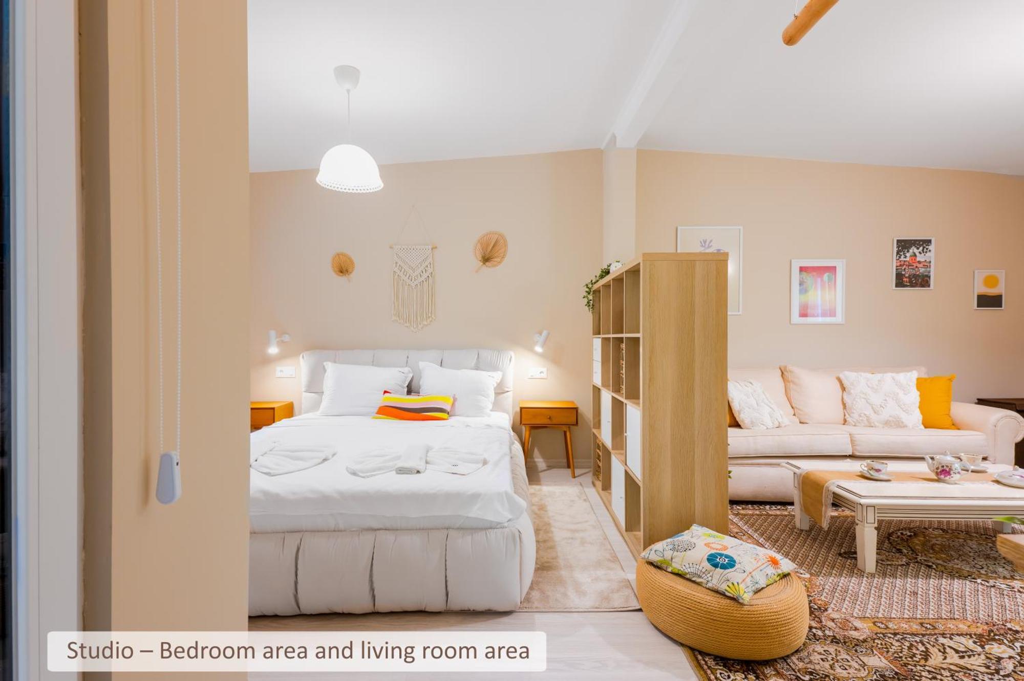 Super Central Stylish Suite & Studio With Shared Terrace By Flat Mаnager Sofia Eksteriør bilde