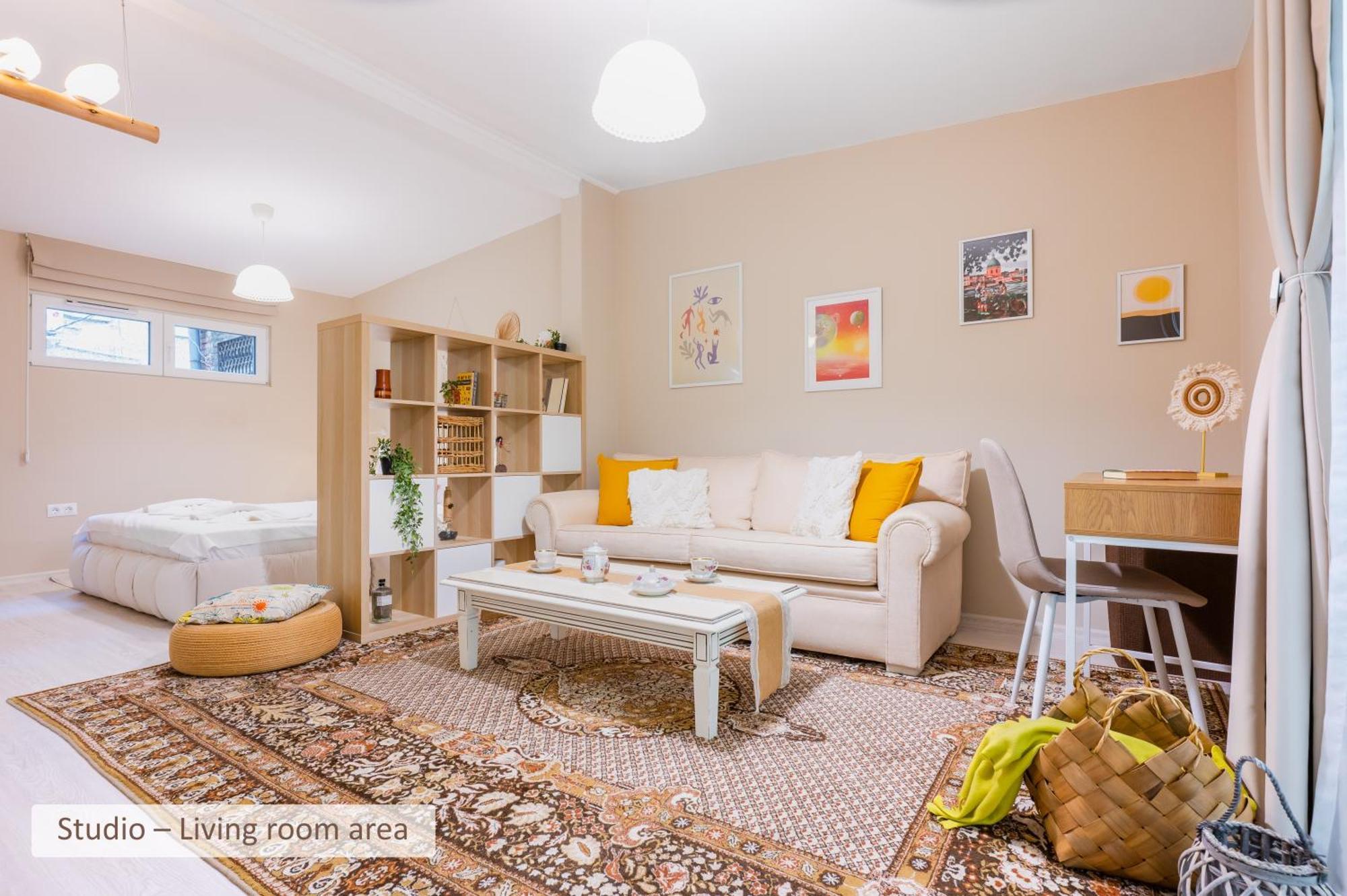 Super Central Stylish Suite & Studio With Shared Terrace By Flat Mаnager Sofia Eksteriør bilde